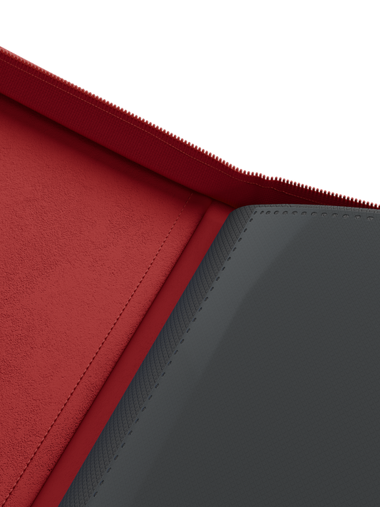 Palms Off Gaming Collector's Series 9 Pocket Zip Binder - Red