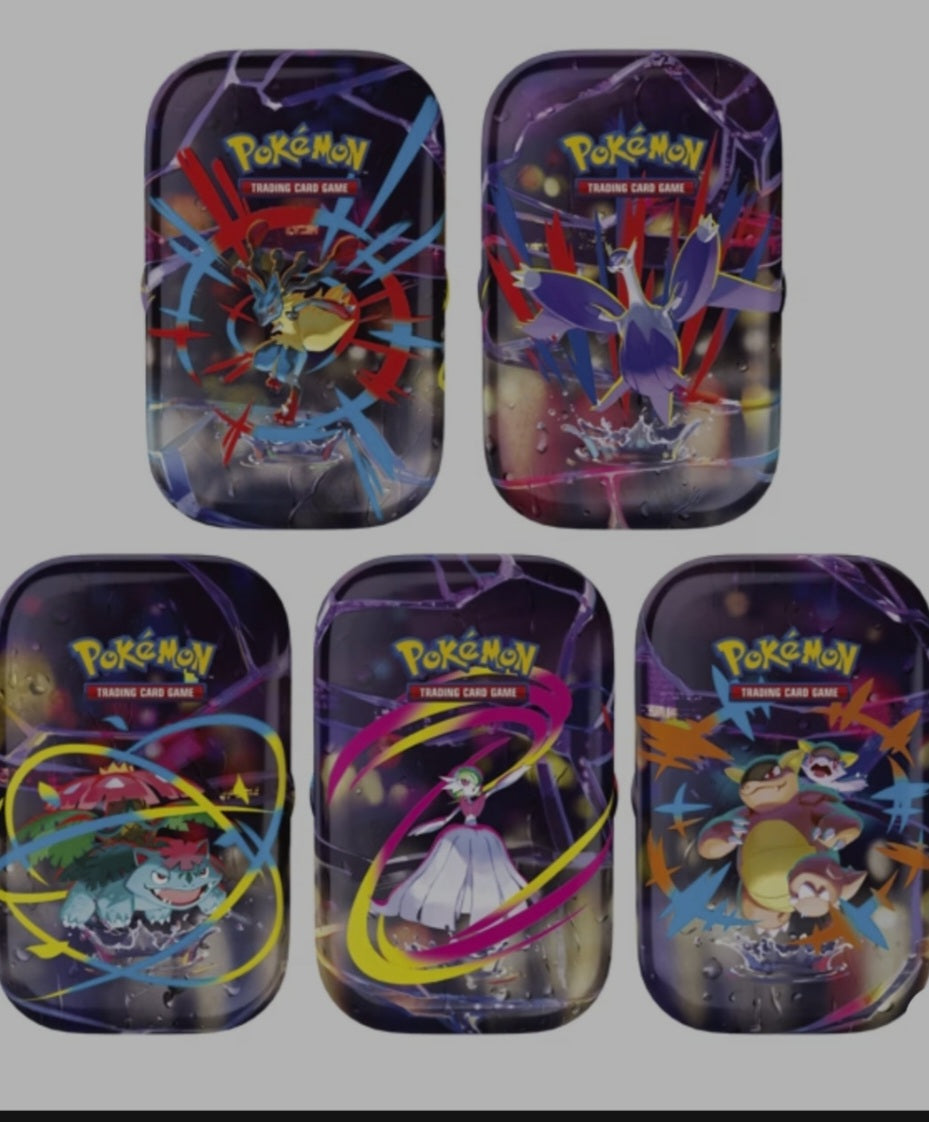 Pokémon Mega Evolutions Mini Tin Display Sealed