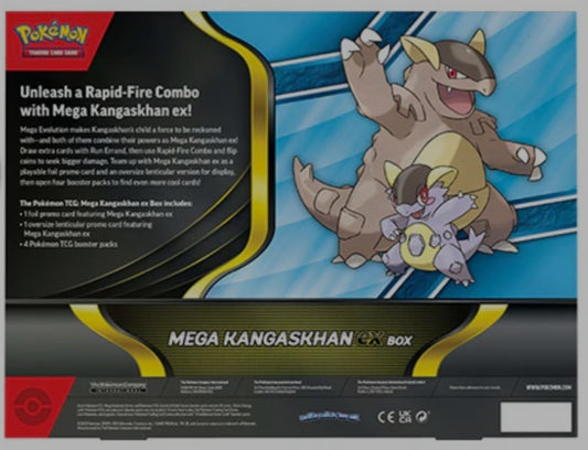 Pokémon Mega Kangaskhan Ex Box
