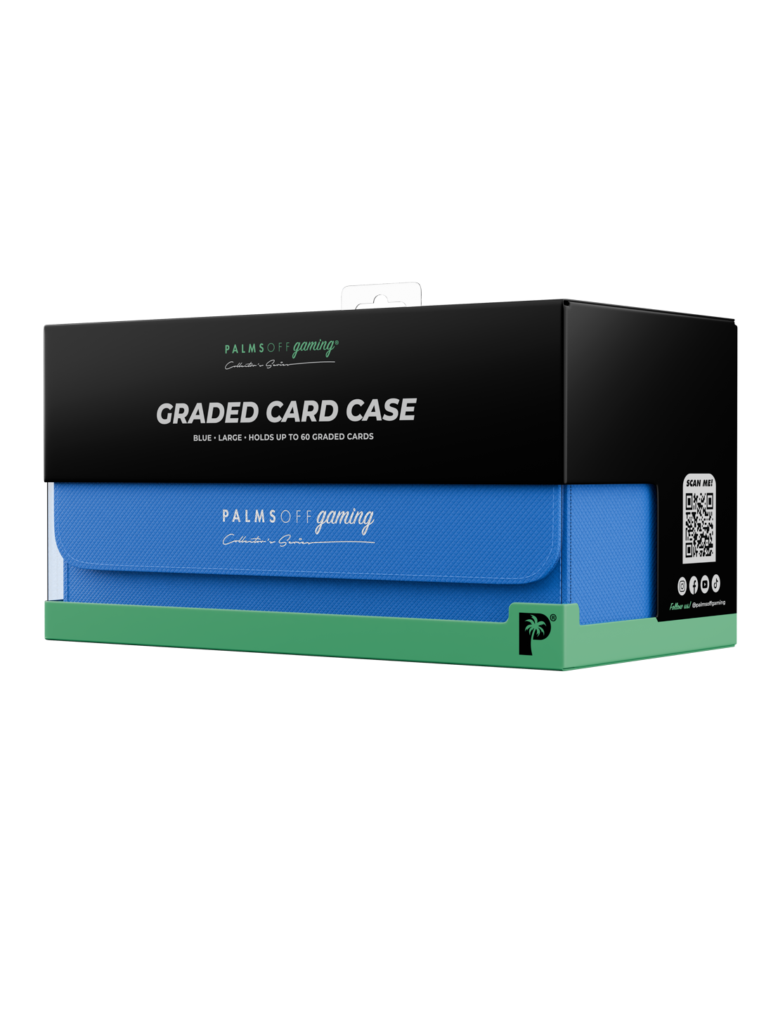 Palms Off Gaming Collector's Series Graded Card Storage Case - Large - Blue
