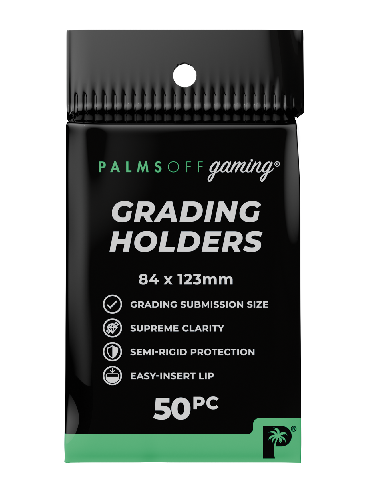 Palms Off Gaming Grading Holders - Semi Rigid