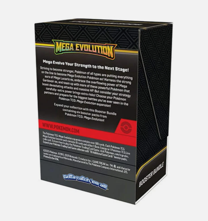 Pokémon Mega Evolutions Booster Bundle