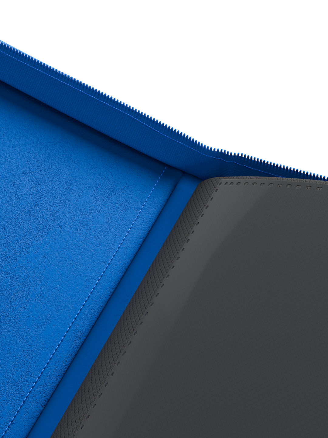 Palms off Gaming Collector's Series Top Loader Zip Binder - 9 Pocket - Blue