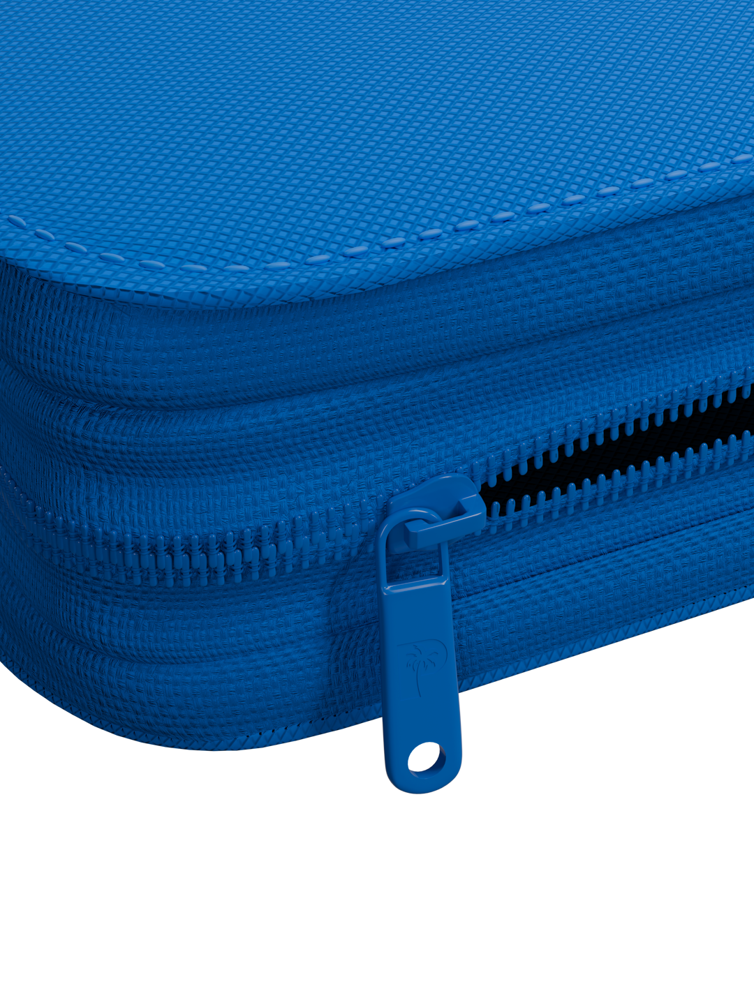 Palms off Gaming Collector's Series Top Loader Zip Binder - 9 Pocket - Blue