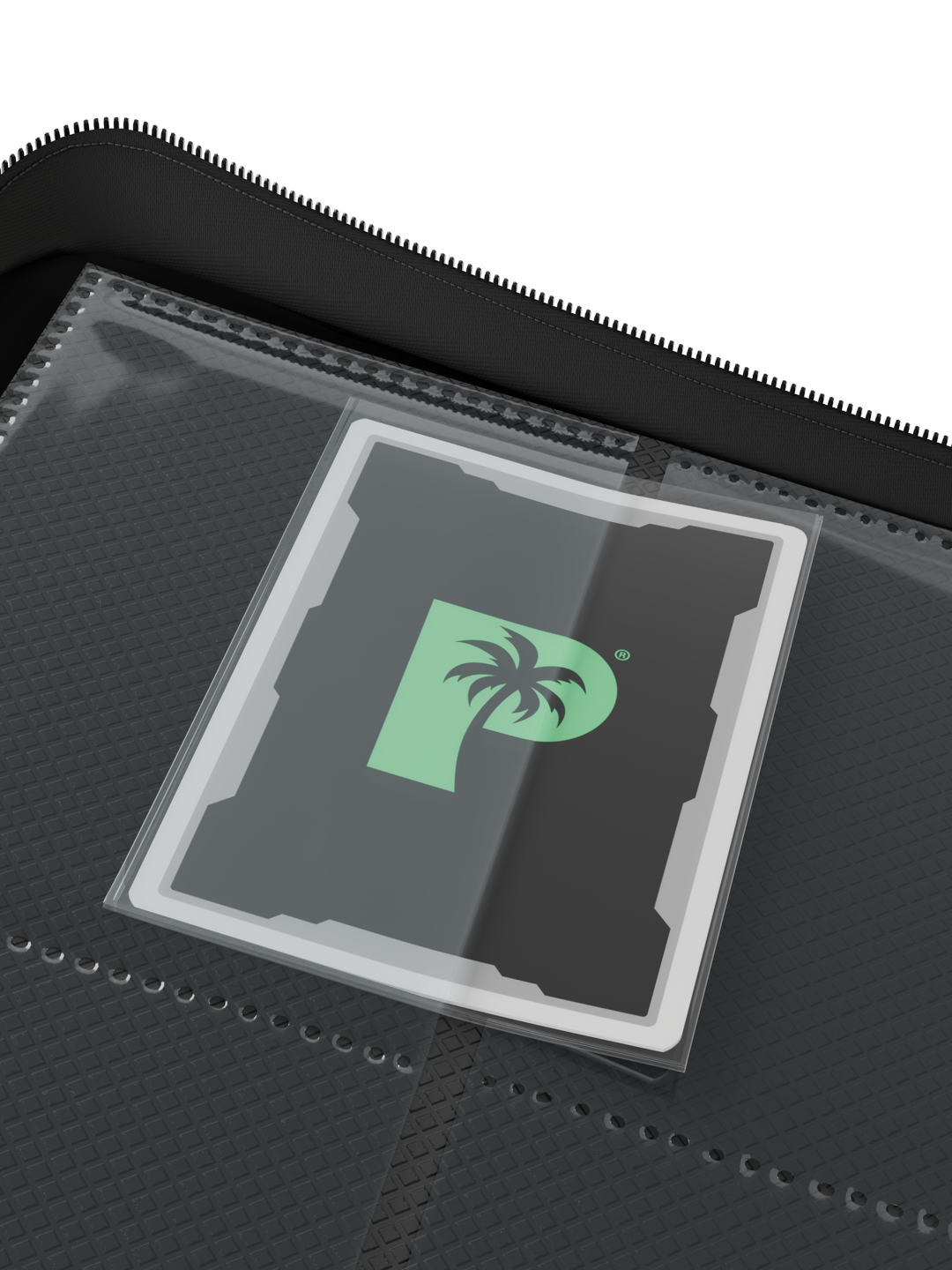 Palms Off Gaming Collector's Series 9 Pocket Zip Binder - Black