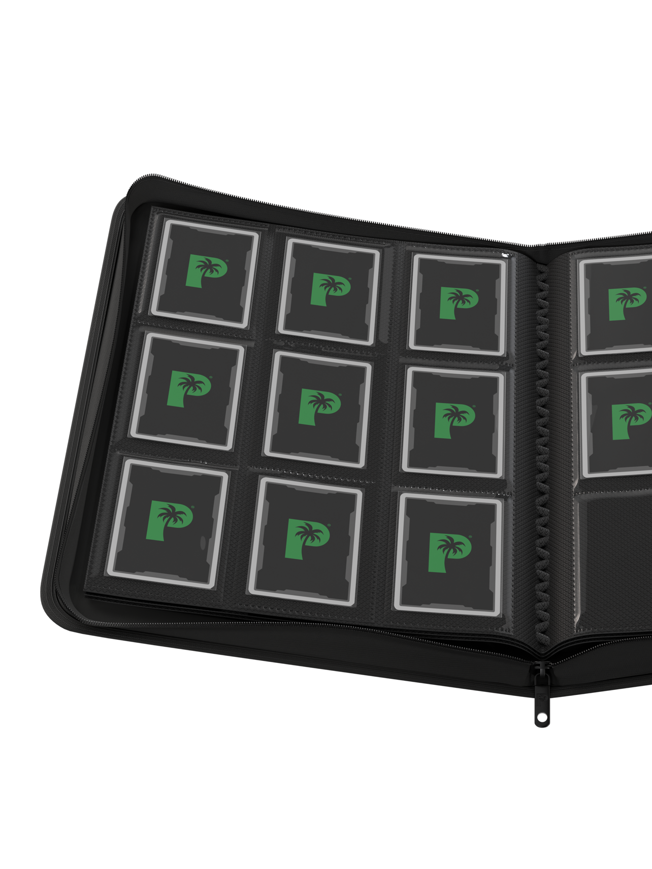 Palms Off Gaming Collector's Series 9 Pocket Zip Binder - Black