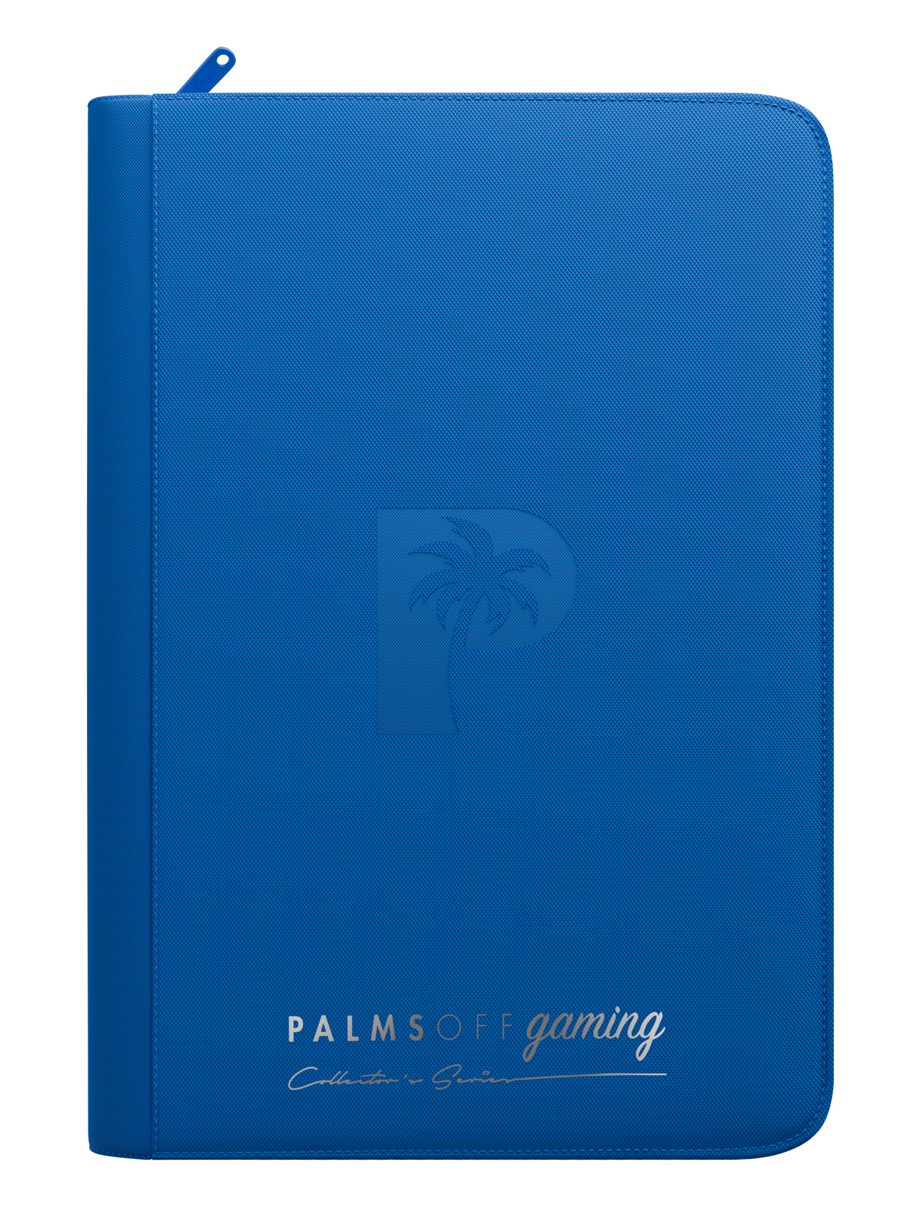 Palms Off Gaming Collector's Series 9 Pocket Zip Binder - Blue