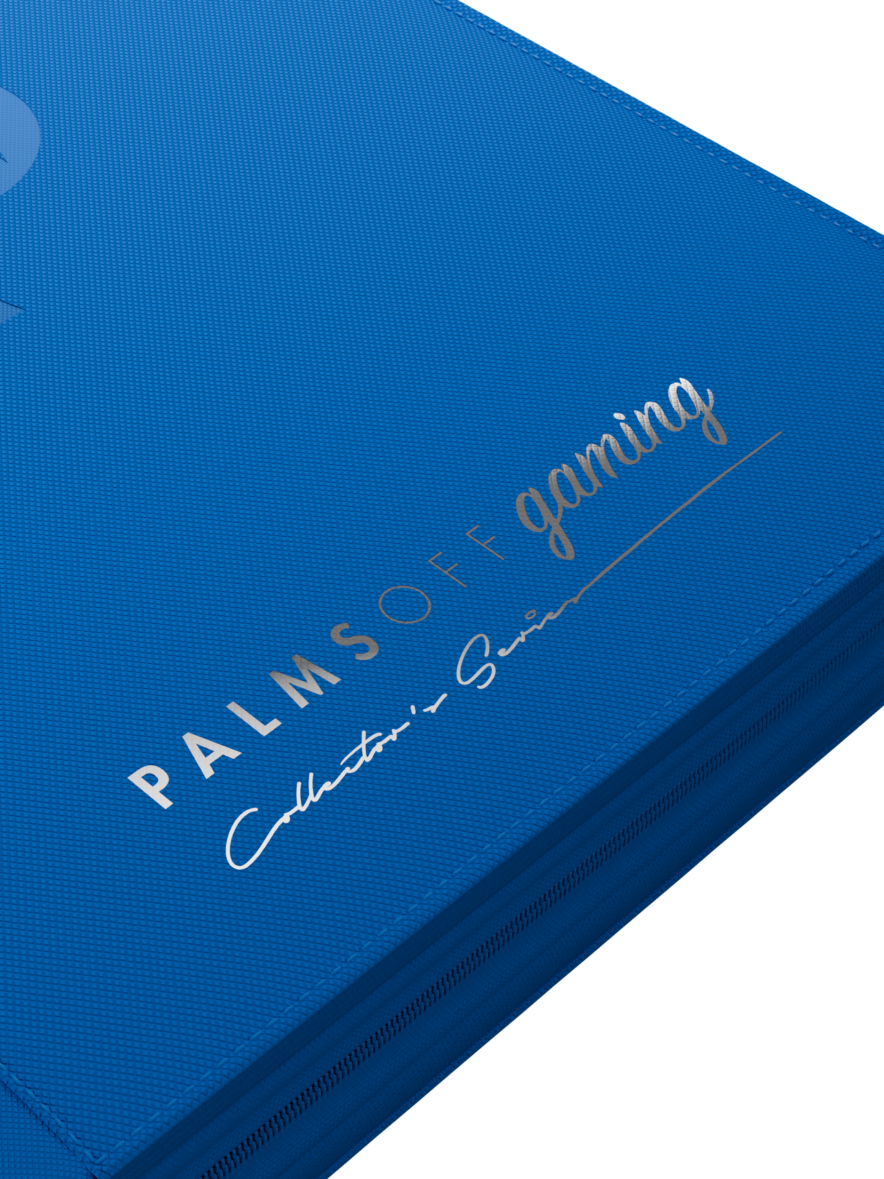 Palms Off Gaming Collector's Series 9 Pocket Zip Binder - Blue