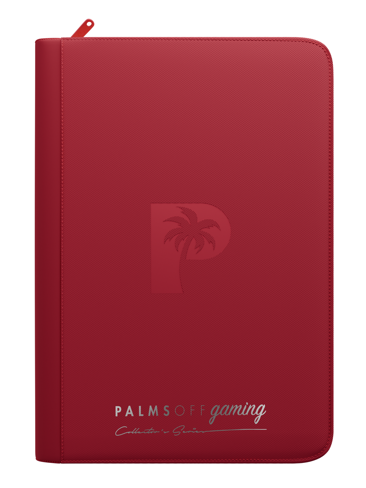Palms Off Gaming Collector's Series 9 Pocket Zip Binder - Red