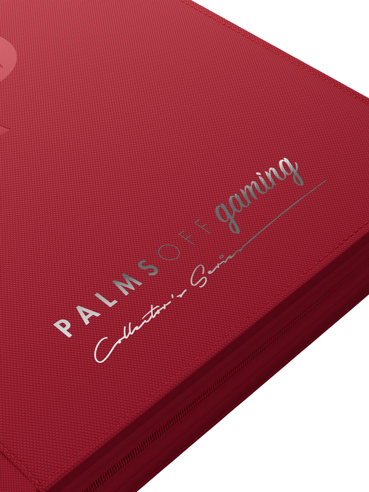 Palms Off Gaming Collector's Series 9 Pocket Zip Binder - Red