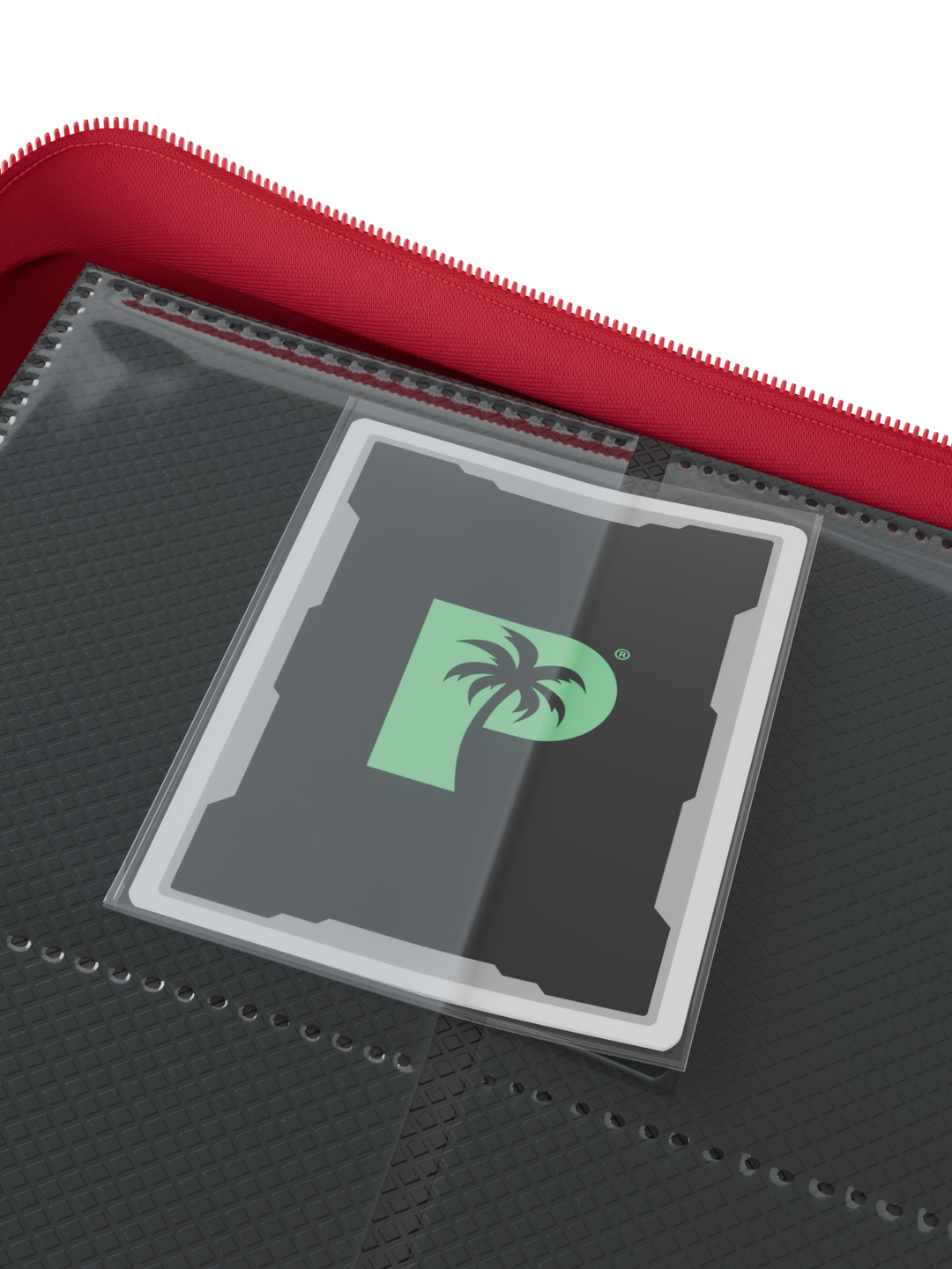 Palms Off Gaming Collector's Series 9 Pocket Zip Binder - Red