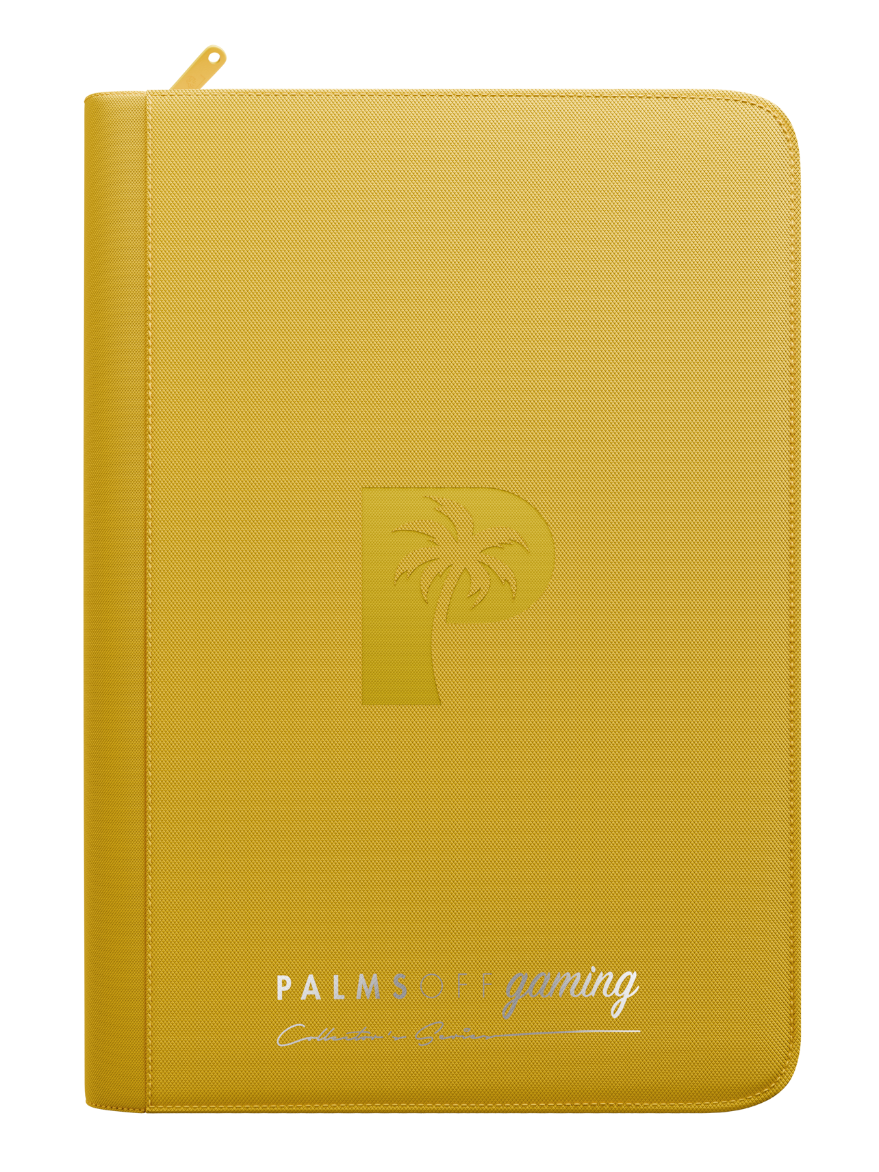 Palms Off Gaming Collector's Series 9 Pocket Zip Binder - Yellow
