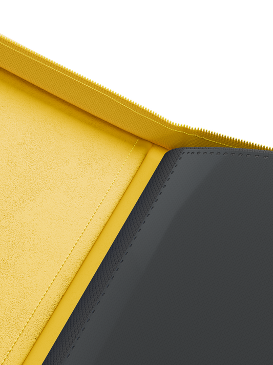 Palms Off Gaming Collector's Series 9 Pocket Zip Binder - Yellow