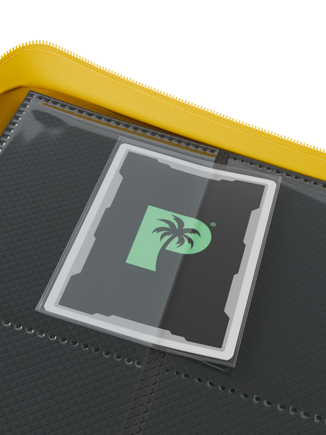 Palms Off Gaming Collector's Series 9 Pocket Zip Binder - Yellow