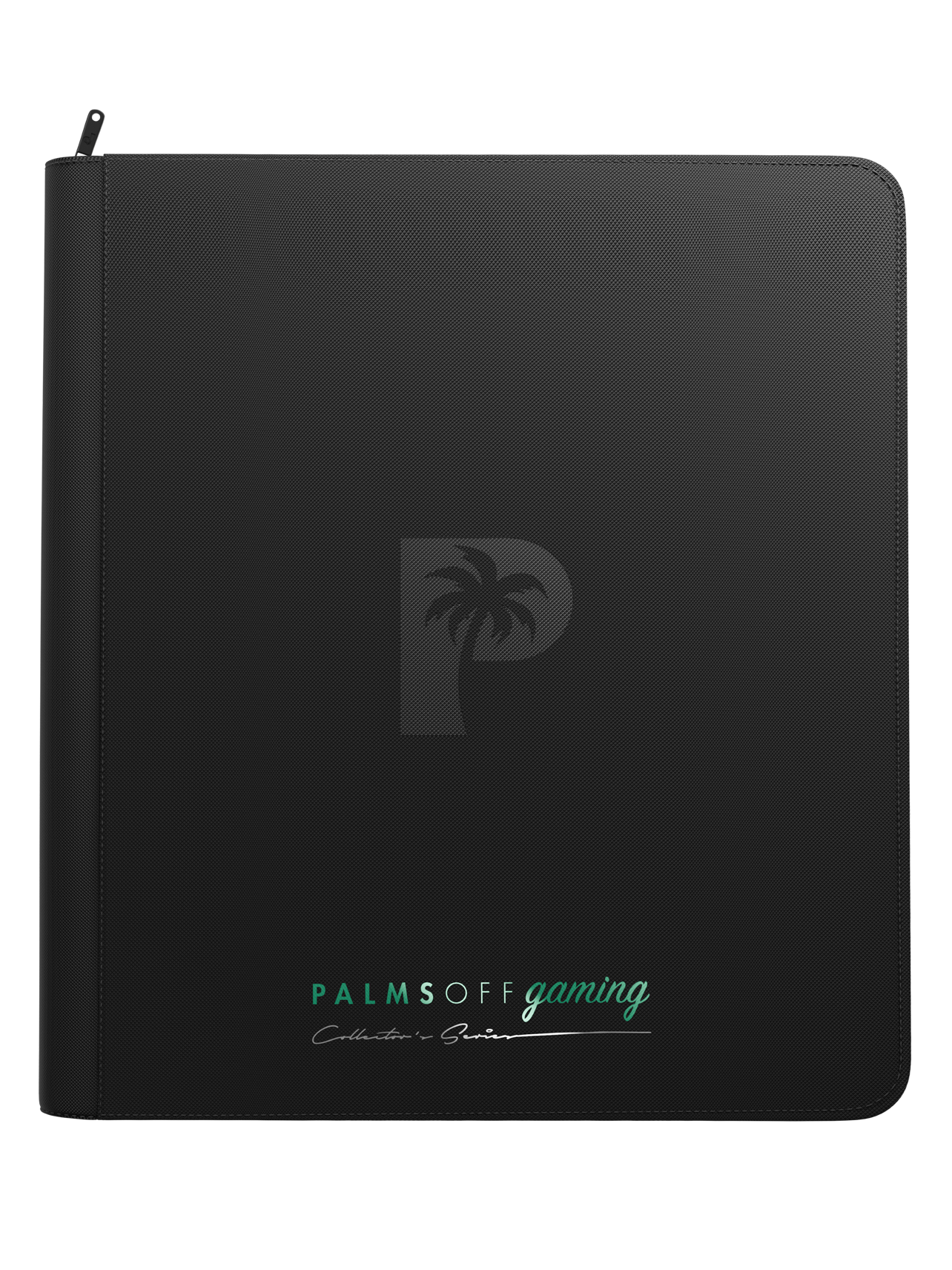 Palms Off Gaming Collector's Series 12 Pocket Zip Binder - Black