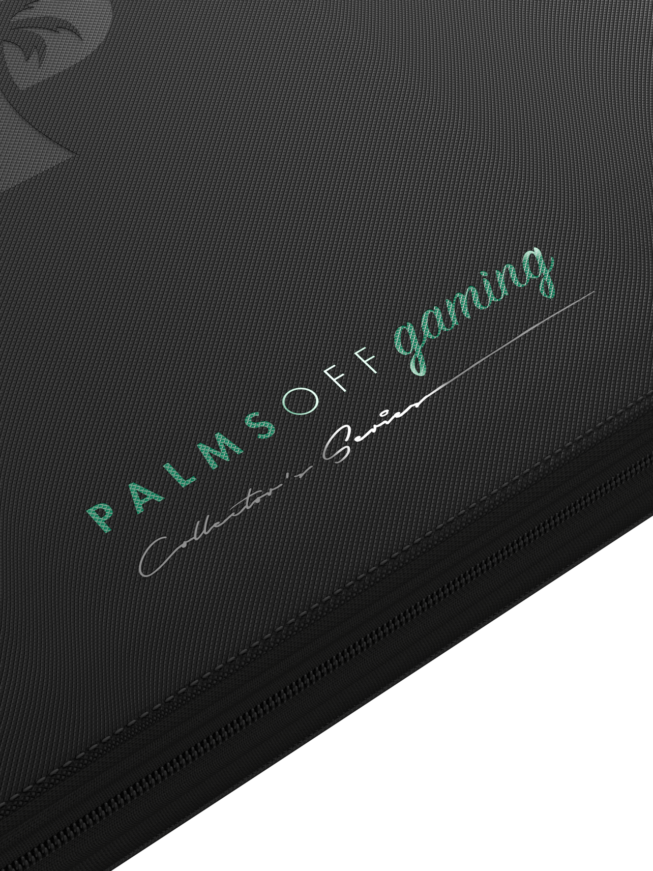 Palms Off Gaming Collector's Series 12 Pocket Zip Binder - Black