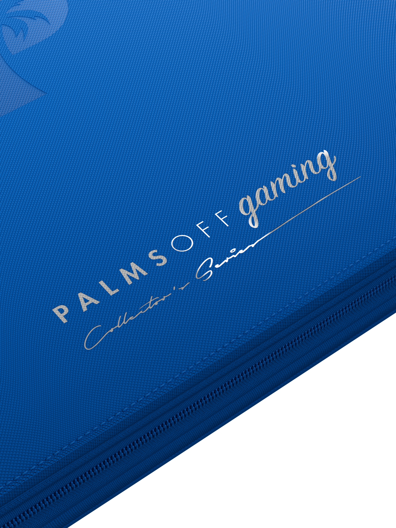 Palms Off Gaming Collector's Series 12 Pocket Zip Binder - Blue
