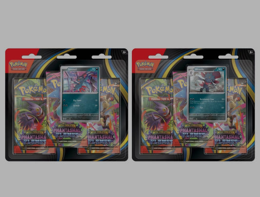Pokémon Phantasmal Flames 3 Pack Blister