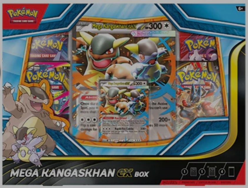 Pokémon Mega Kangaskhan Ex Box