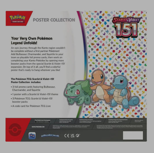 Pokémon 151 Poster Collection