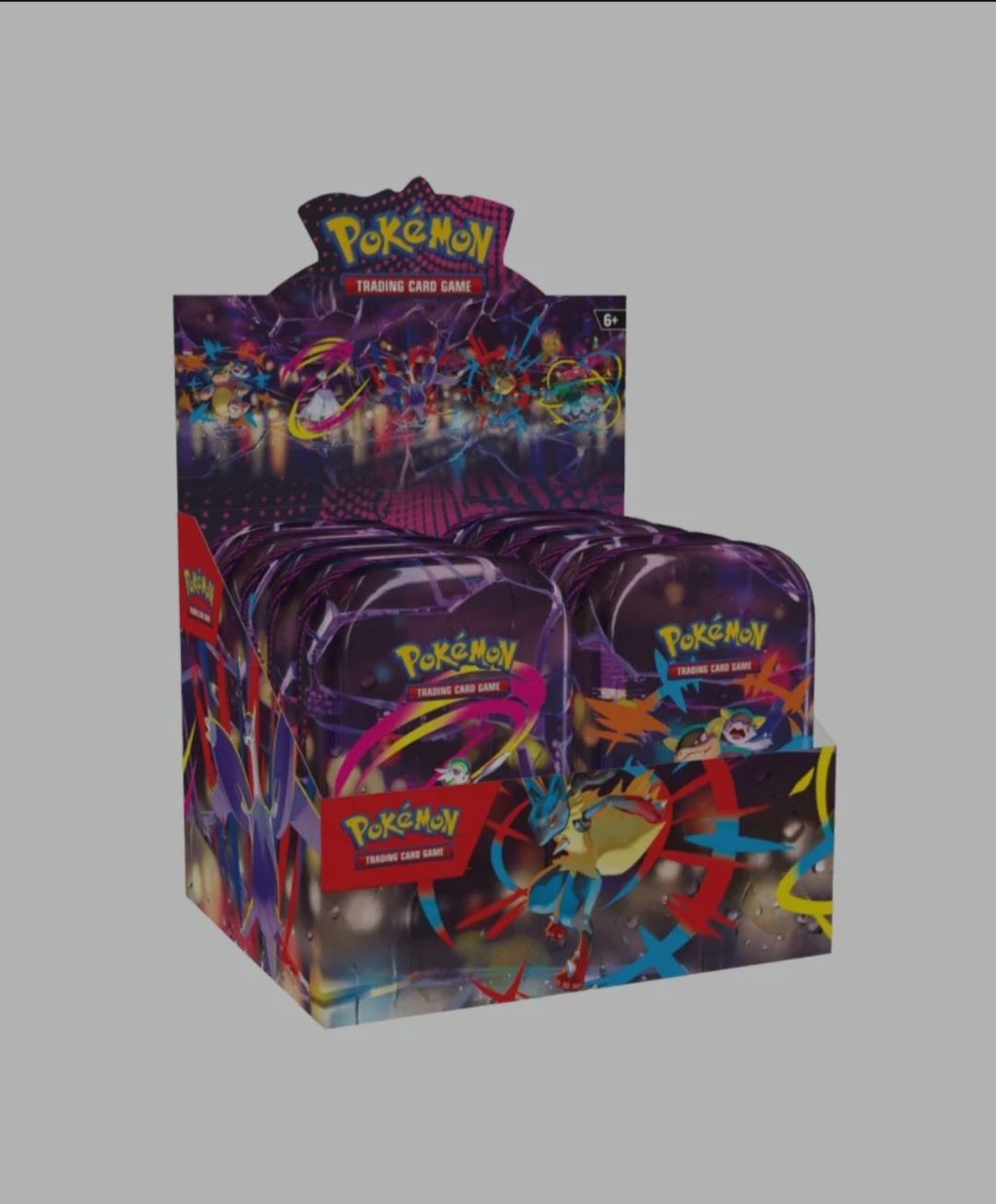 Pokémon Mega Evolutions Mini Tin Display Sealed